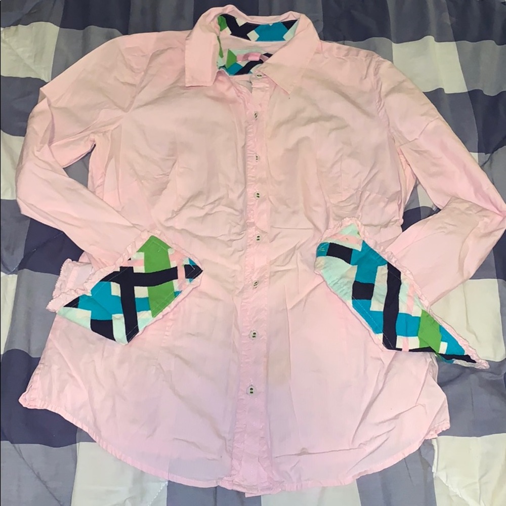 Lilly Pulitzer Button Down size 6